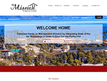 Tablet Screenshot of missionpropertygroup.com